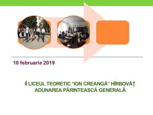 Adunare părintească generală, februarie 2019
