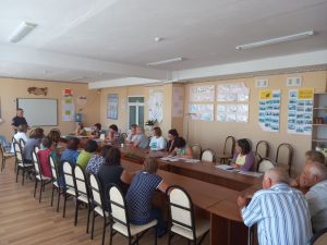 Instrucțiuni de prevenire a situațiilor de urgență și a incendiilor – oferite de către domnul Candîba Andrei, Ofițerul principal al Serviciului Prevenție al Secției SE Anenii Noi, la data de 28.09.23